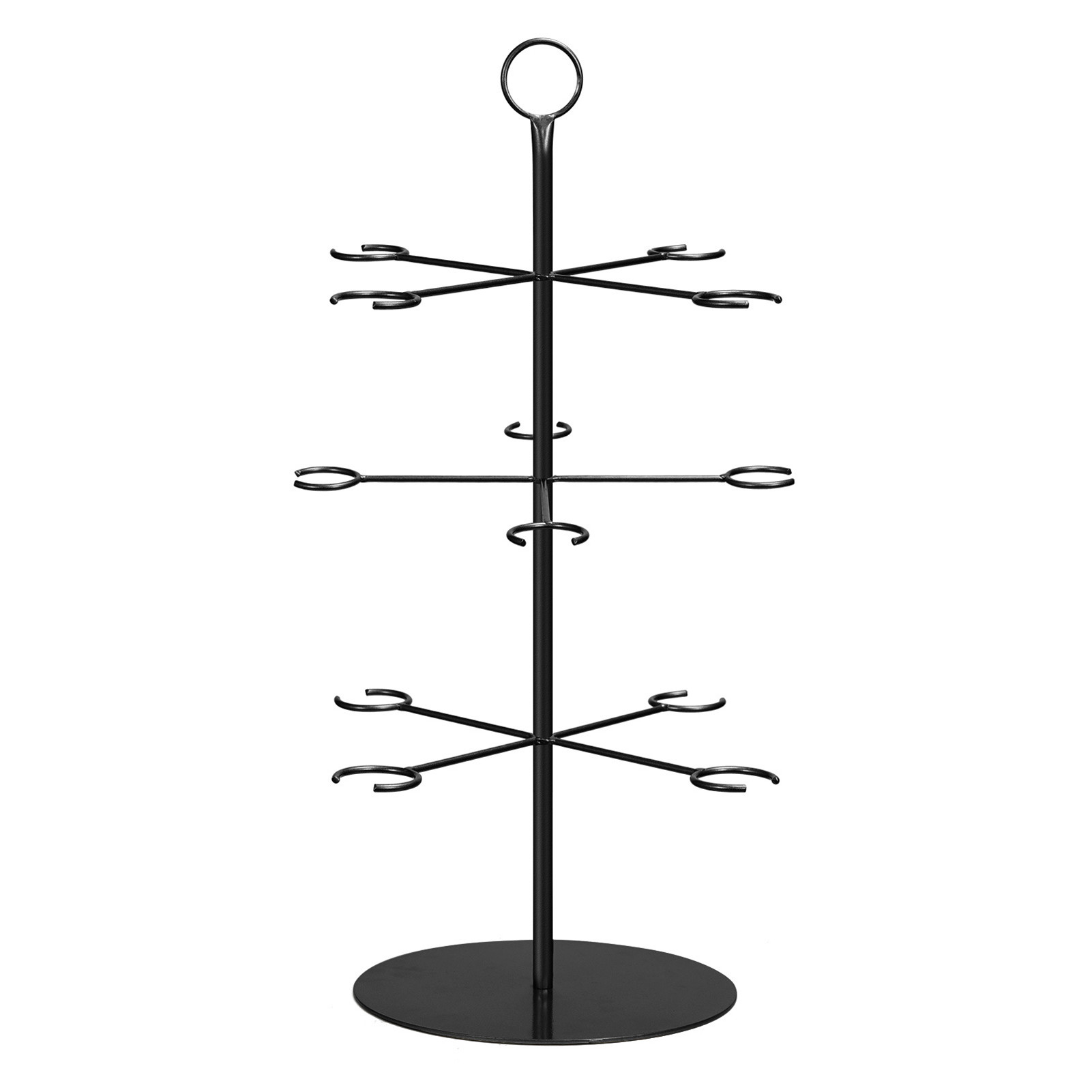 Homelife Metal Champagne Tower Stand 3 Tier Wine Glass Display Rack for Party Holds 12 Glasses St... | Walmart (US)