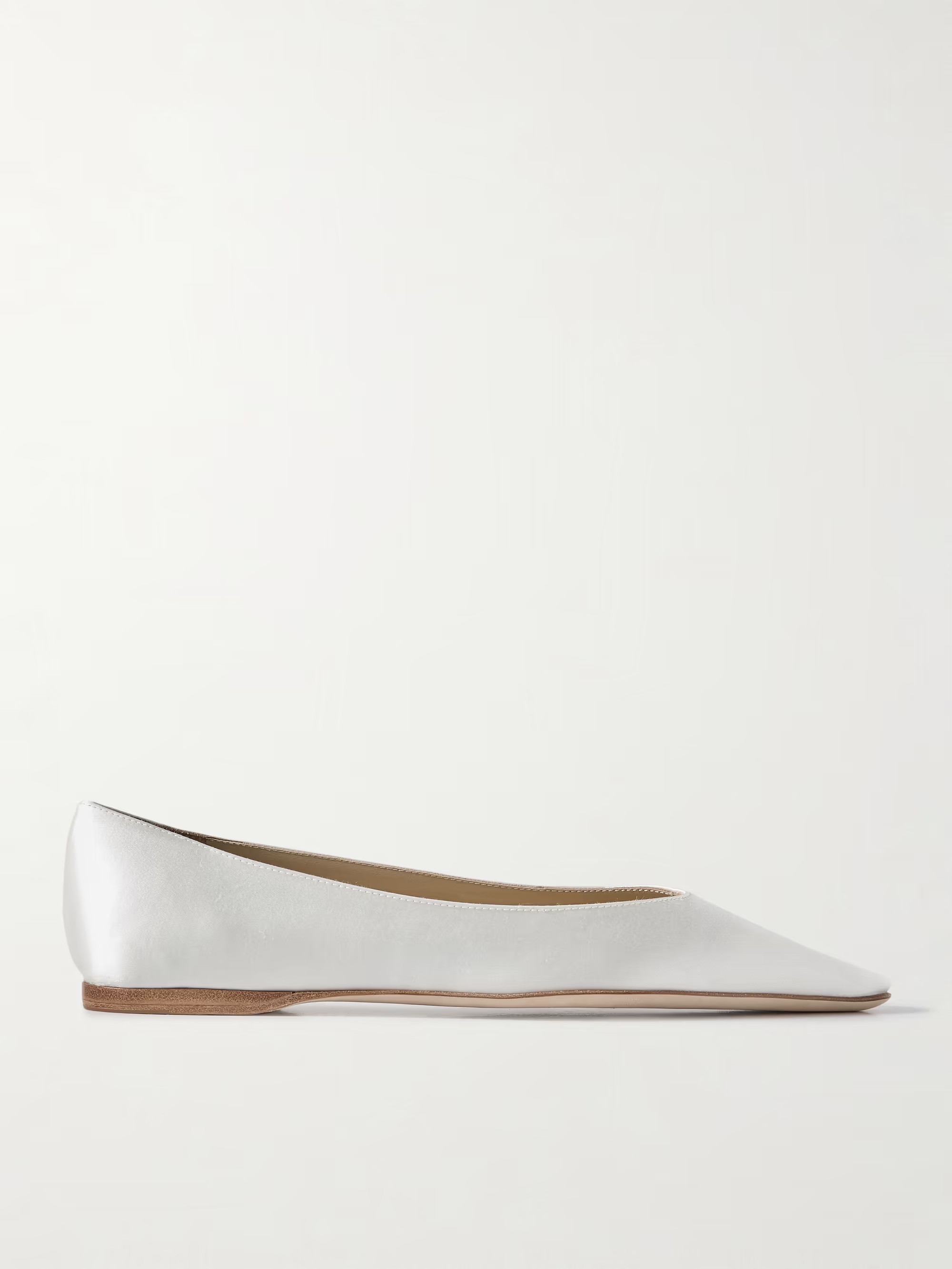 Riley satin point-toe ballet flats | NET-A-PORTER (US)