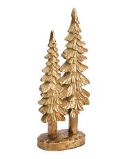 21in Resin Wood Carved Tree | TJ Maxx