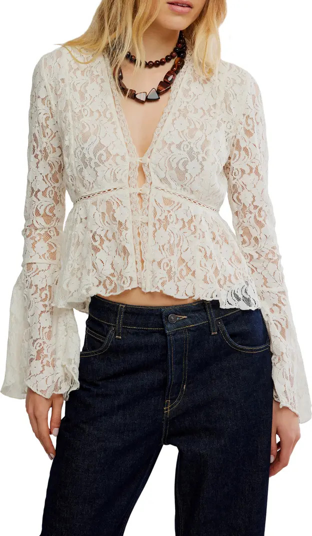 Whispering Love Lace Top | Nordstrom