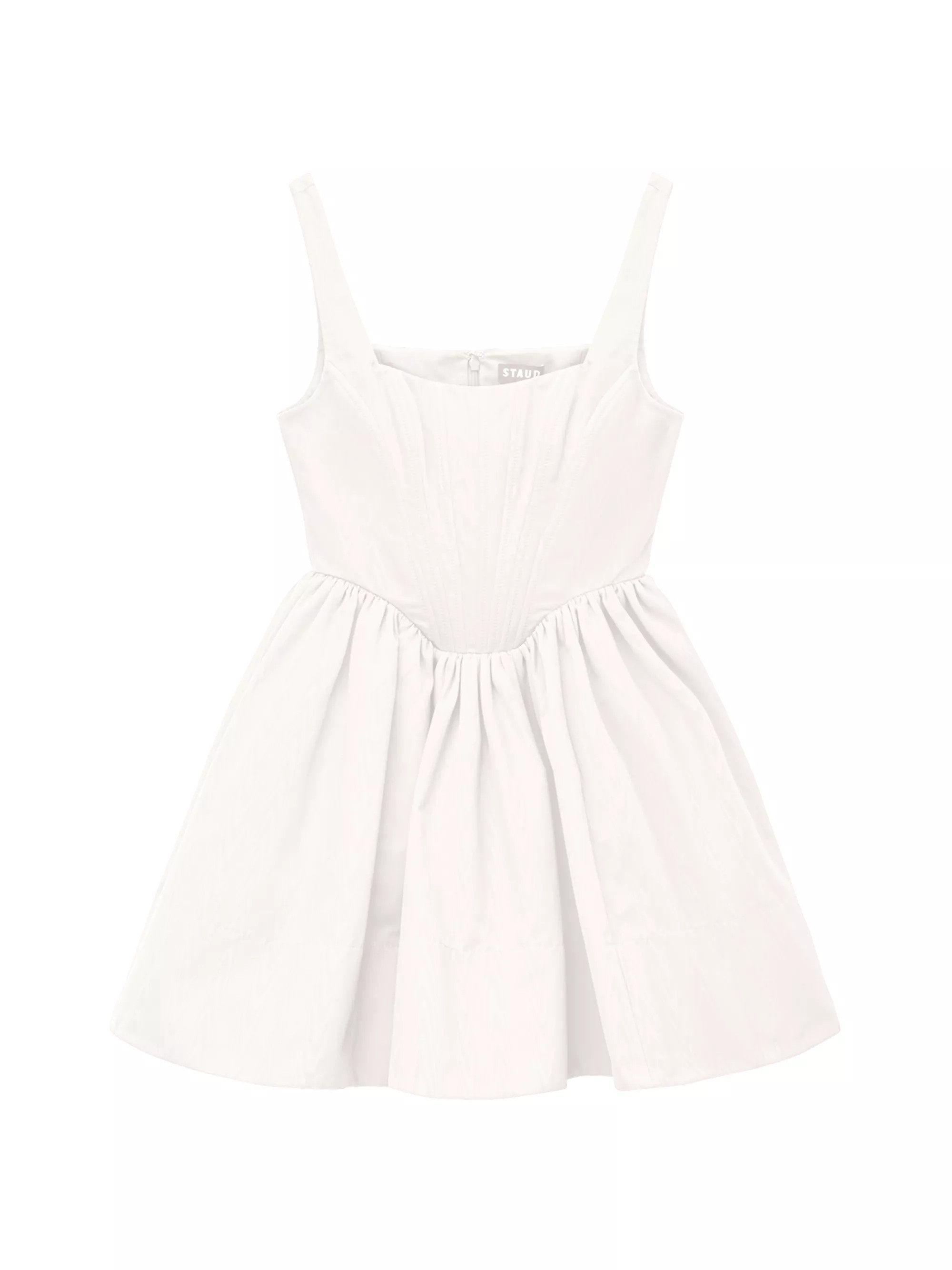 Shop Staud Landscape Corset Minidress | Saks Fifth Avenue | Saks Fifth Avenue