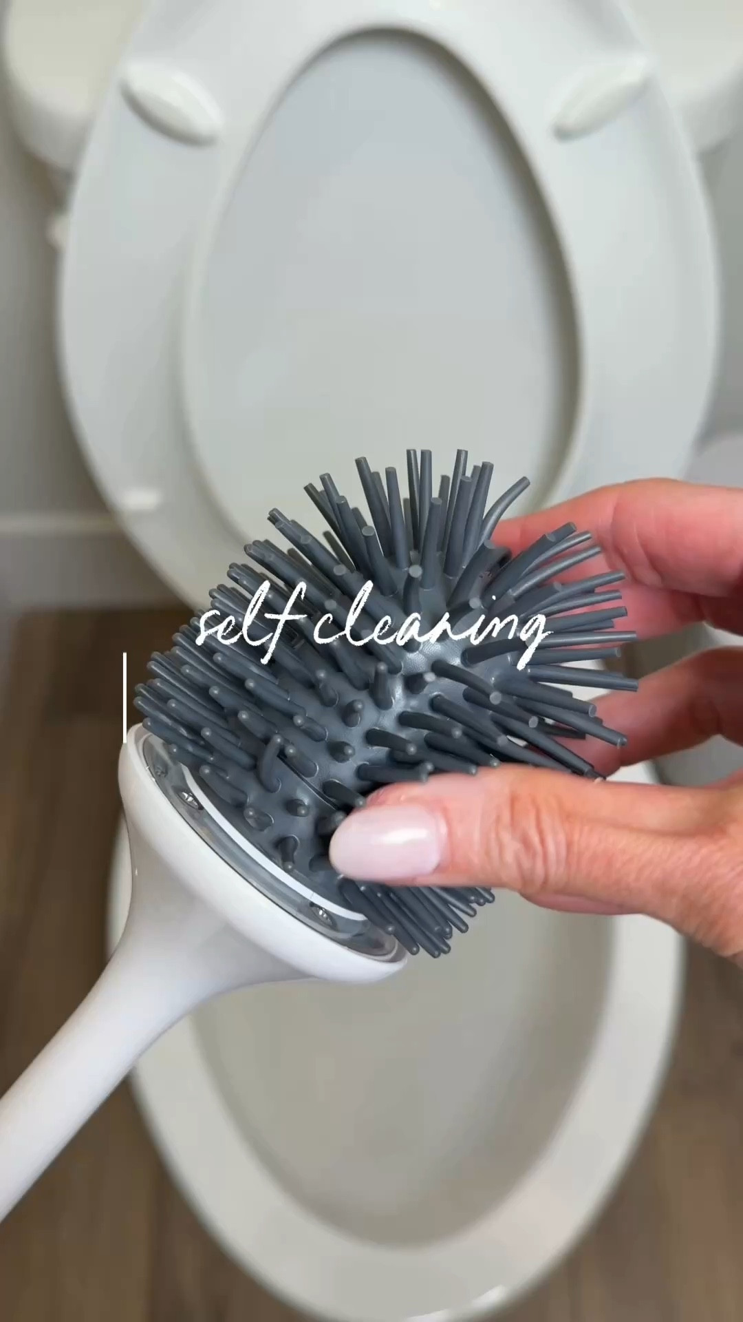 I normally use single use toilet cleaners because the thought of a toilet brush seriously grosses me out, but not anymore!!!

POWERFUL ELECTRIC SCRUBBING Fast spinning electric toilet brush removes tough stains with minimal effort for a deep hands free clean

RECHARGEABLE WIRELESS DESIGN Rechargeable electric toilet scrubber delivers long lasting battery power with no cords or disposable batteries

SELF CLEANING WITH UV LIGHT Self cleaning toilet brush with built in UV light helps keep the brush and holder fresher between uses

SILICONE BRUSH AND HOLDER SET Electric silicone toilet brush includes wall mount or floor standing holder for a clean modern bathroom setup

NON SCRATCH FAST DRYING HEAD Flexible silicone brush head is safe for porcelain and dries quickly for a hygienic drip free finish

#clean #cleaning #home #diy #bathroom

#LTKmomlife #LTKHome