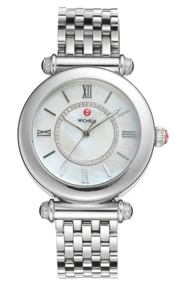Caber Diamond Bracelet Watch, 35mm | Nordstrom