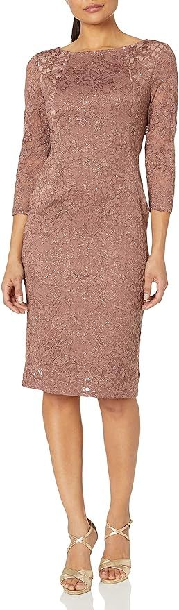 Marina Women's Slim Lace Dress | Amazon (US)