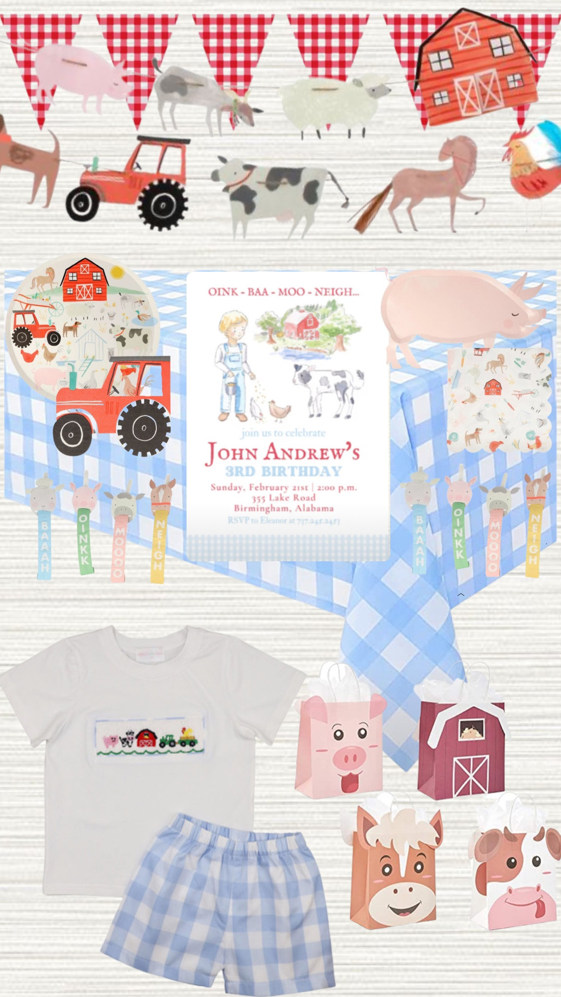 Farm theme birthday party decorations & inspiration! #farmbirthday #farmtheme #boybirthday