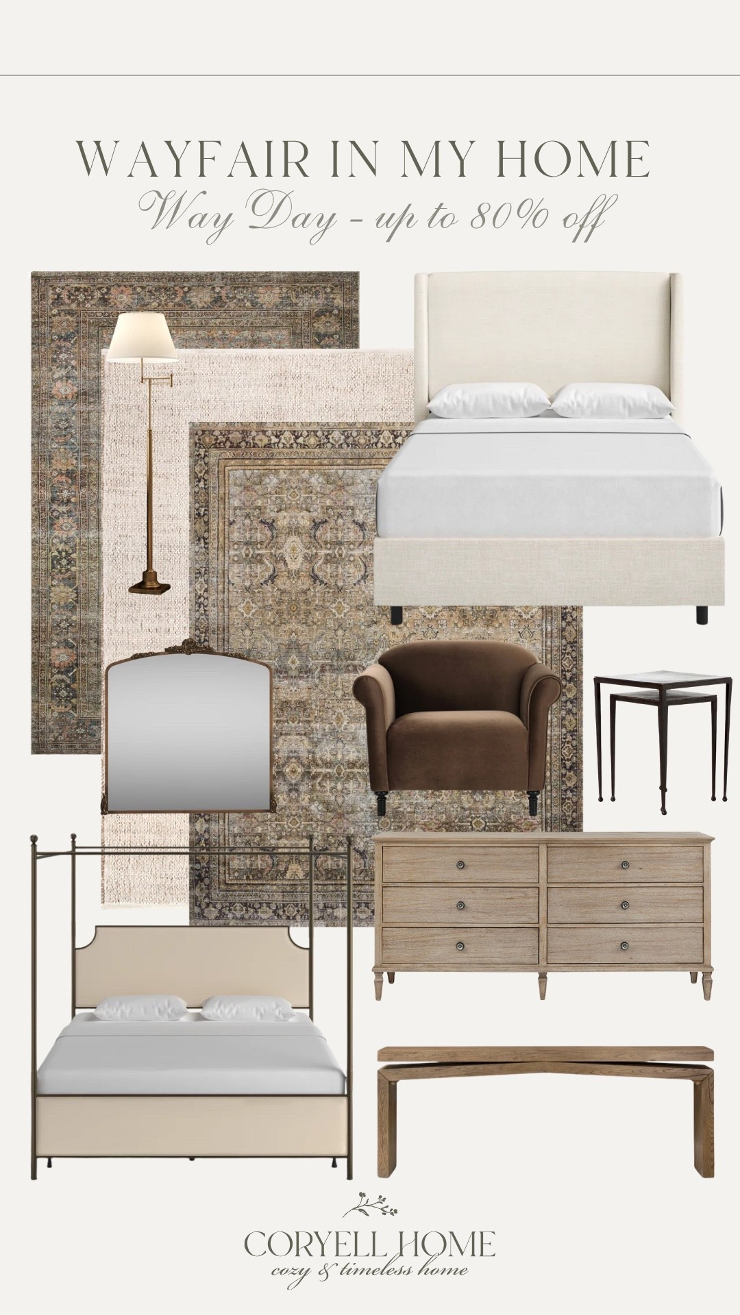 Wayfair’s Way Day Sale begins today and lasts 3 days only with up to 80% off bestsellers in our home! 👏🏻 Always my first stop for those splurge worthy investment type pieces for the best deals! They make it so simple to shop and find what you need by having something for every style, no matter your budget! 

@Wayfair #wayfair