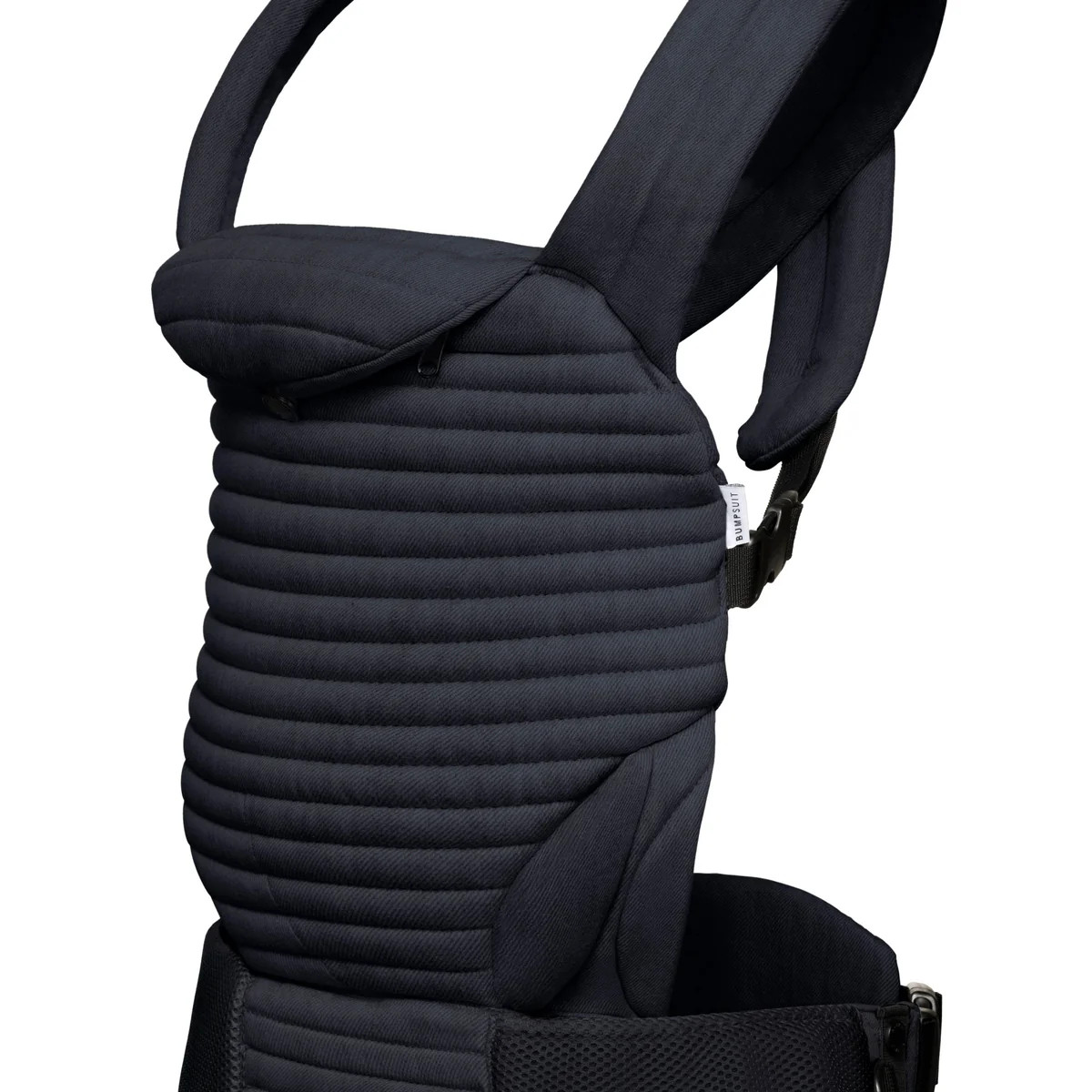 The Armadillo Baby Carrier - Black Denim | BUMPSUIT