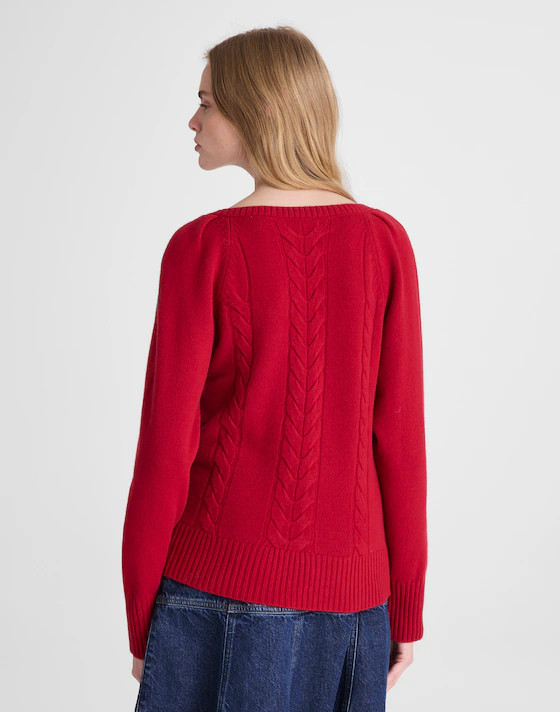 V-Neck Pullover Sweater in Merino Wool | Madewell