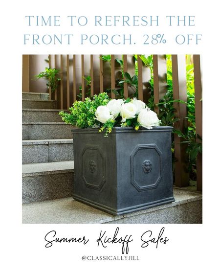 Front porch refresh, planters, classic home, Amazon home 

#LTKSaleAlert #LTKHome