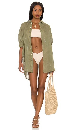 Green beach cover up beach coverup swim cover up swim coverup swimsuit coverup swimsuit cover up | Revolve Clothing (Global)