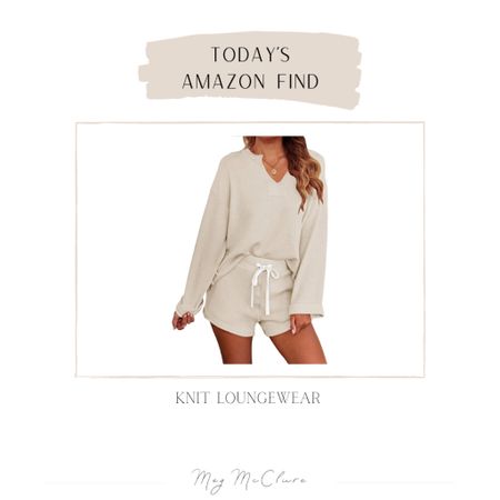 Today’s Amazon Find | Knit Loungewear #loungewear #sleepwear #twopieceset #amazonfinds #amazon #winteroutfit #holidayoutfit #pajamas #sweaters #holidaydress #giftguide 

#LTKHoliday #LTKfit #LTKSeasonal #LTKGiftGuide #LTKstyletip