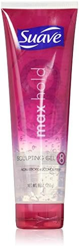 Suave Sculpting Gel, Max Hold 8, 9 Ounce (Pack of 4) | Amazon (US)