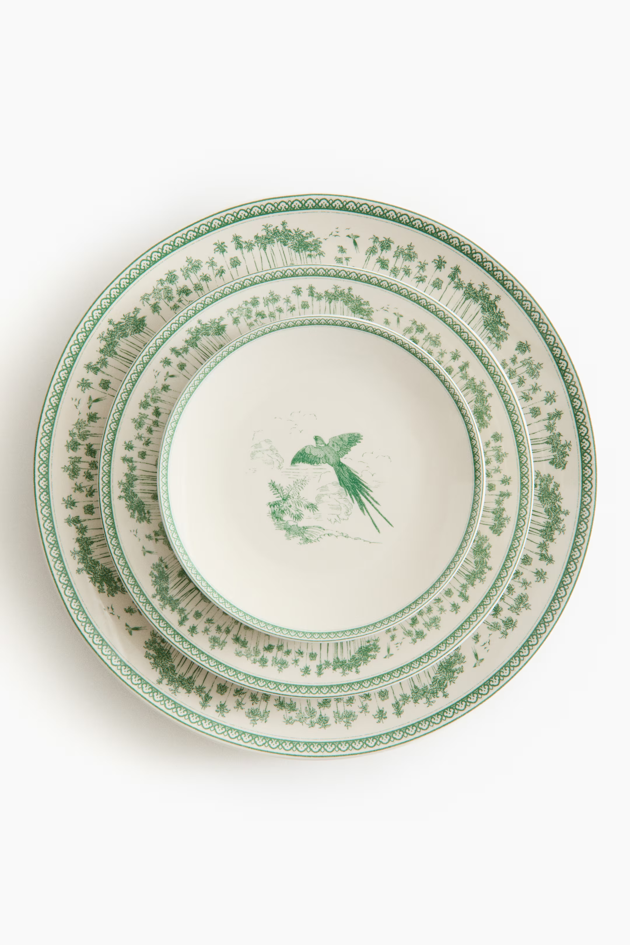 Porcelain Appetizer Plate with Motif | H&M (US + CA)