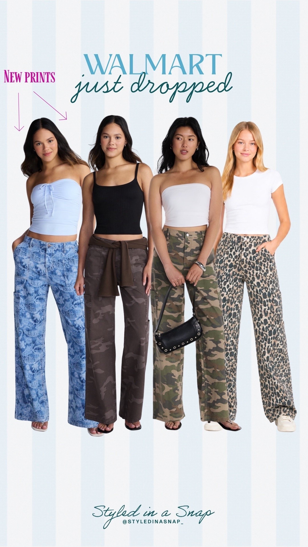 Our favorite cargo pants restocks and new prints available at Walmart!

#LTKOver40 #LTKSeasonal