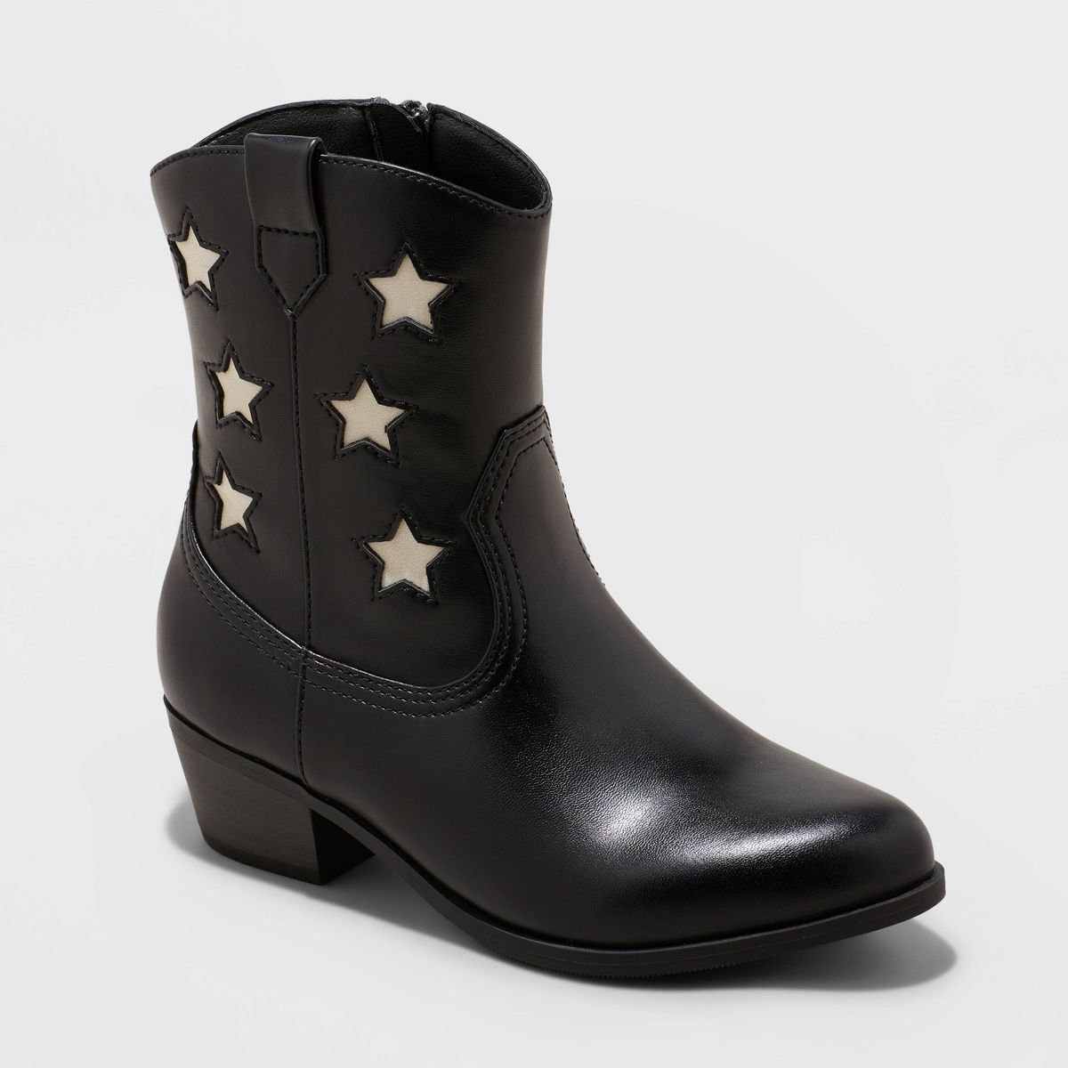Girls' Margot Western Boots - art class™ Black | Target