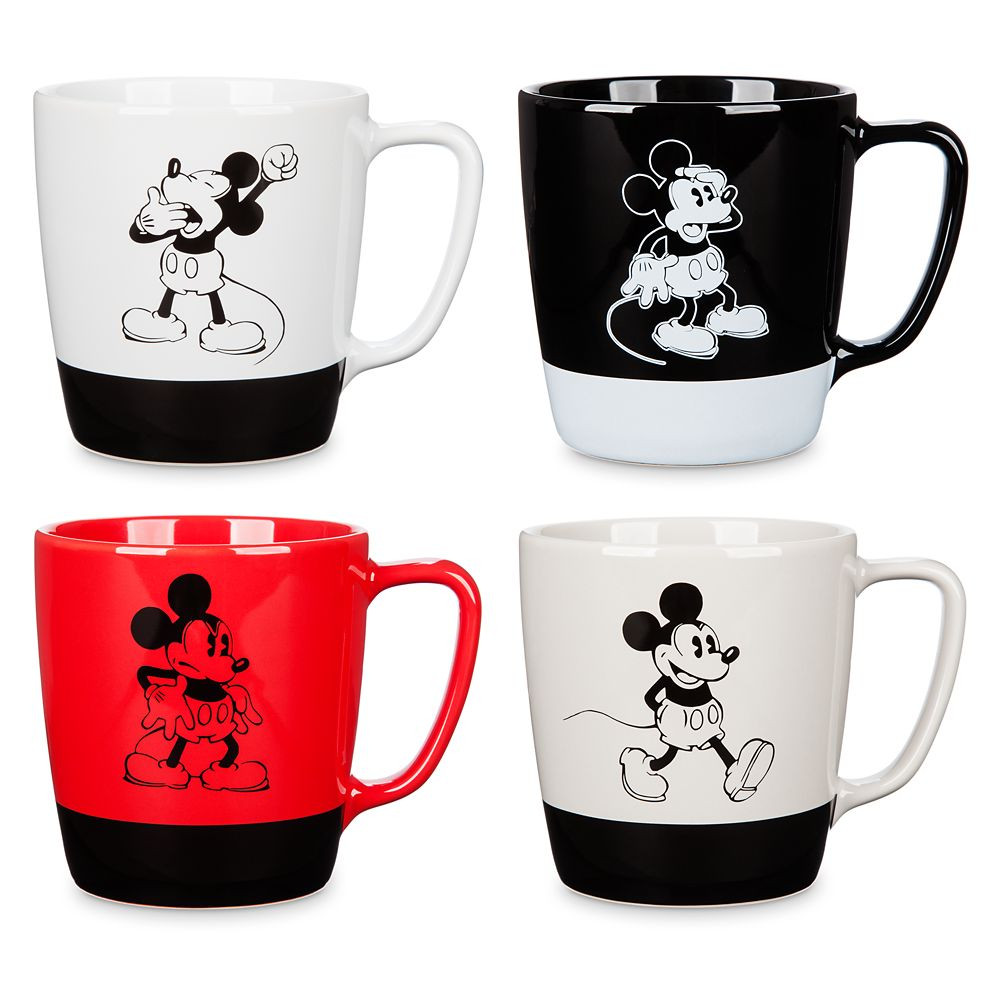 Mickey Mouse Mug Set 4 pc. Walt Disney Studios | Disney Store