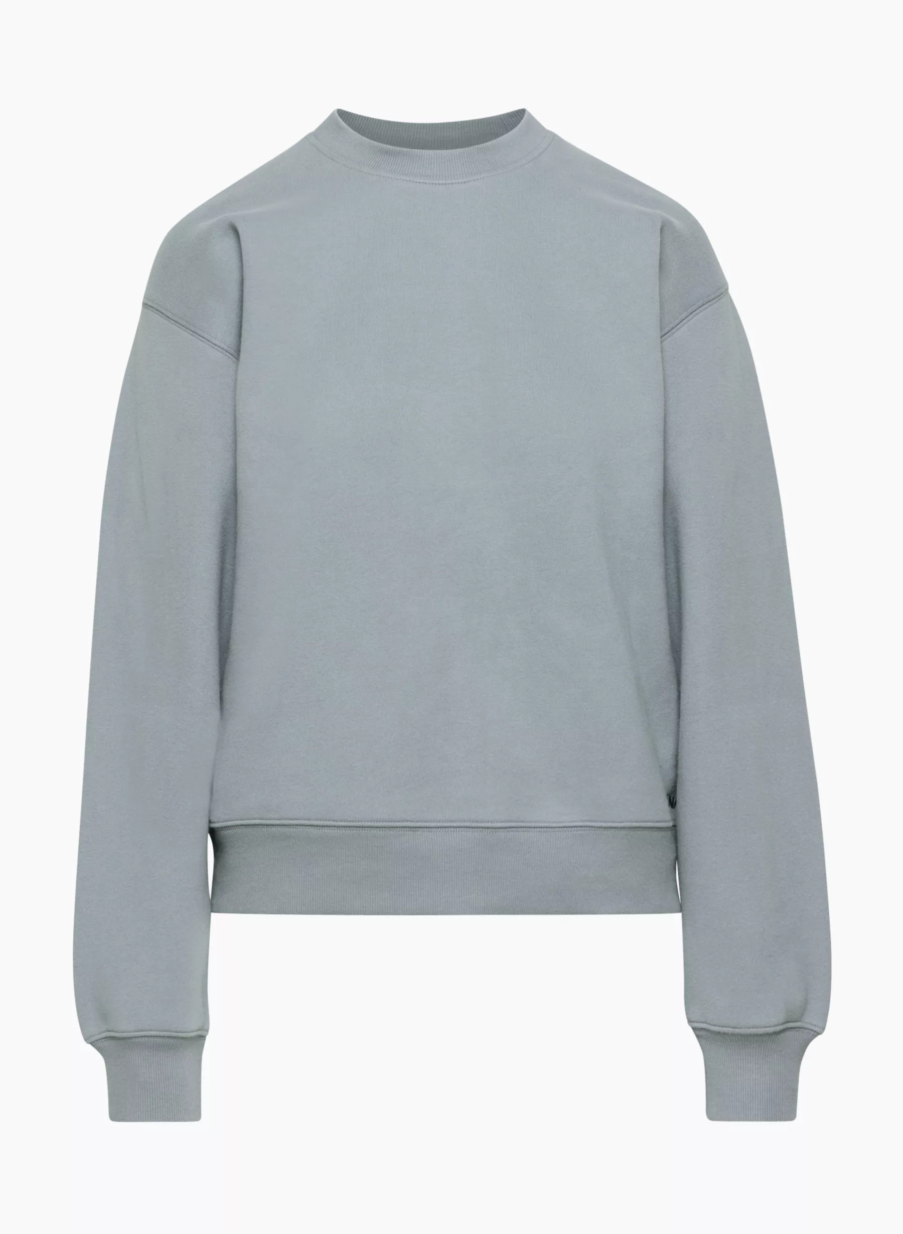 COZY FLEECE PERFECT CREW SWEATSHIRT | Aritzia