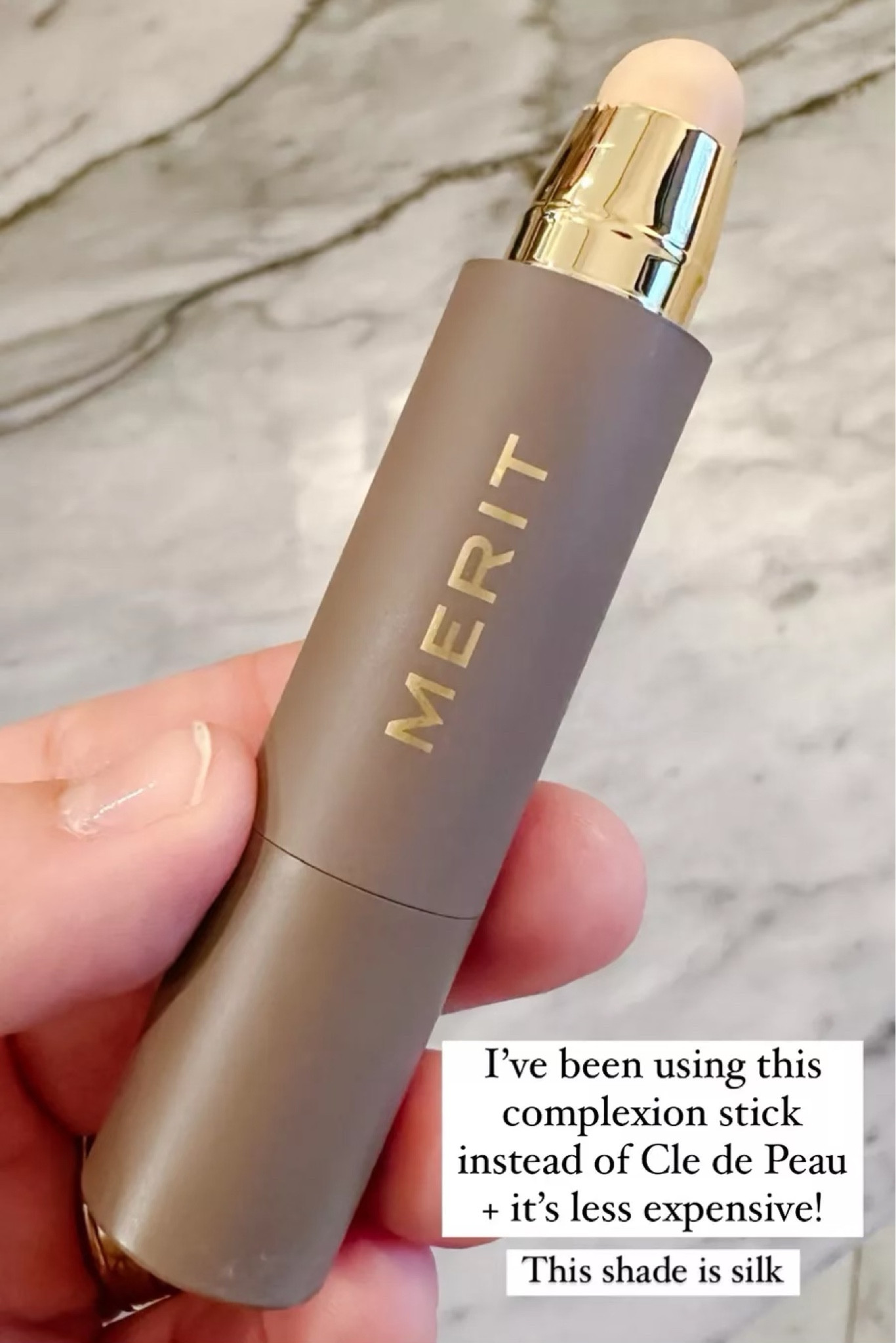 I've been using this Merit complexion stick instead of Cle de Peau + it's less expensive! This shade is silk. 

#LTKbeauty #LTKMostLoved