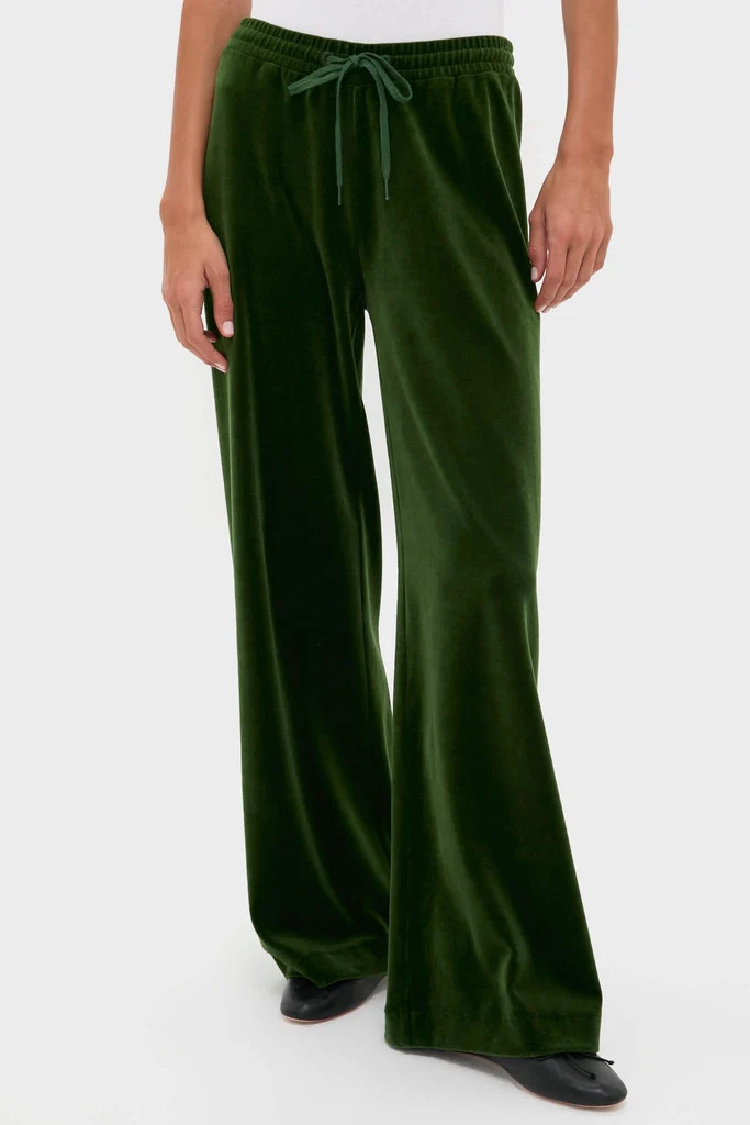 Douglas Fir Velour Jane Pant | Tuckernuck (US)