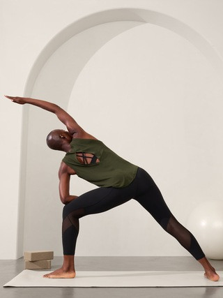 With Ease Open Back Rib Tank | Athleta