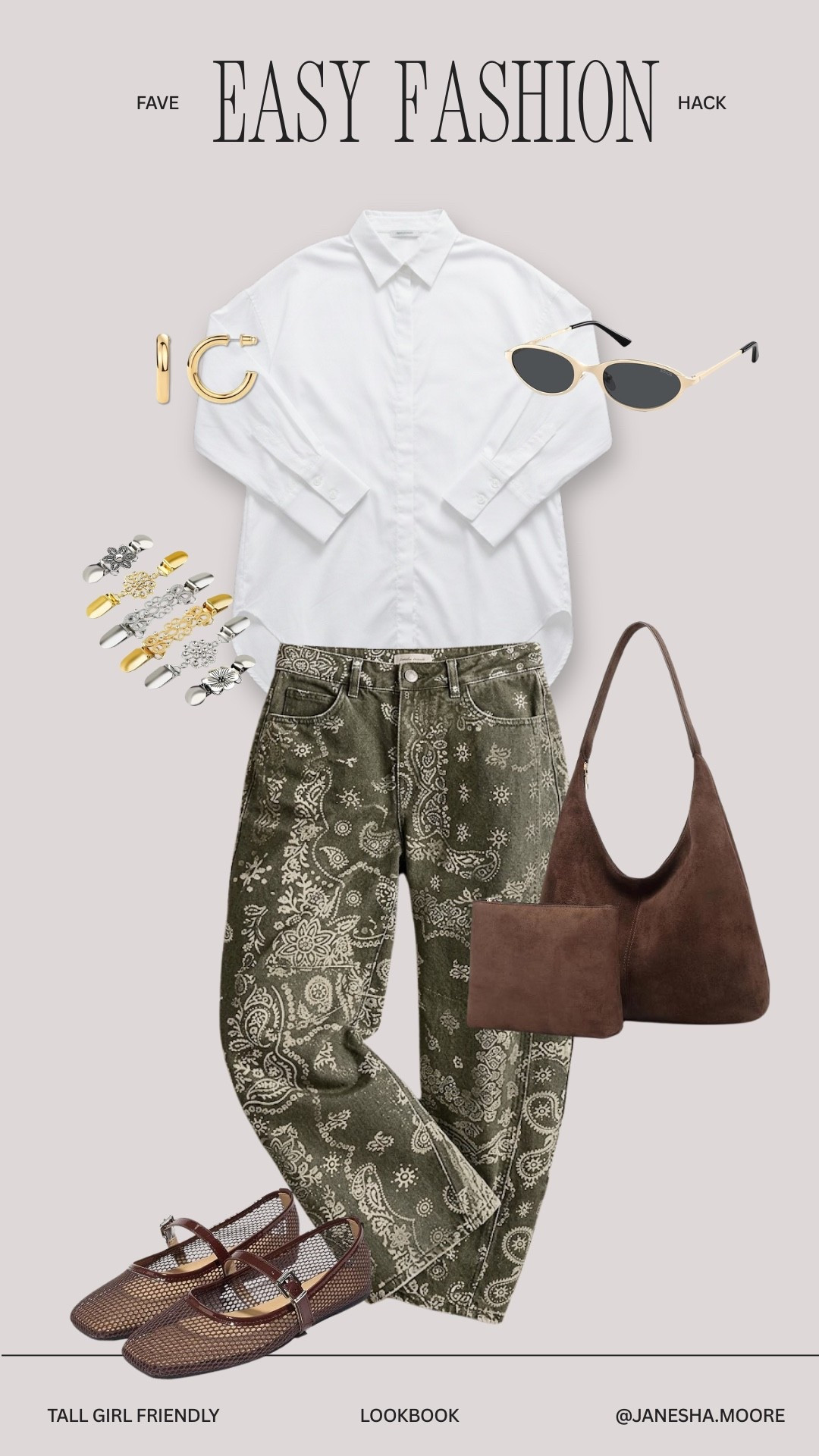 Easy fashion hack!! 5'9 200 lbs, wearing [XL] top + pants (linked similar bag & sunnies)

#LTKgrwm #LTKootd #LTKTall