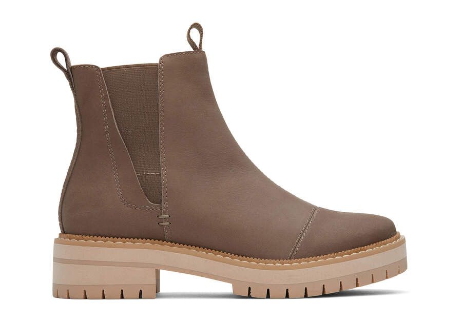 Women

Dakota Taupe Water Resistant Leather Boot | Toms Americas