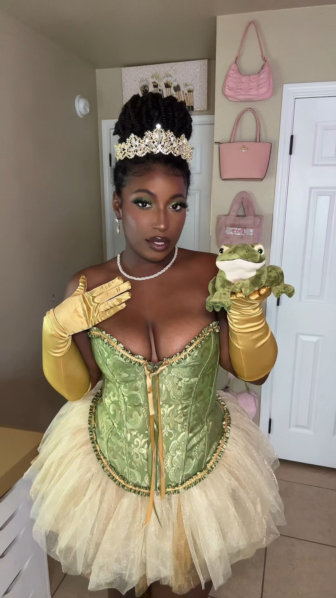 Princess Tiana easy costume idea for midsize girls 

#LTKMidsize #LTKParties #LTKHalloween