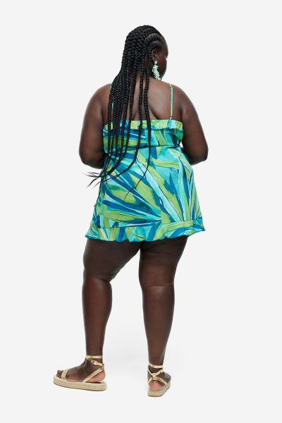 Flounce-trimmed Wrap Dress | H&M (US + CA)