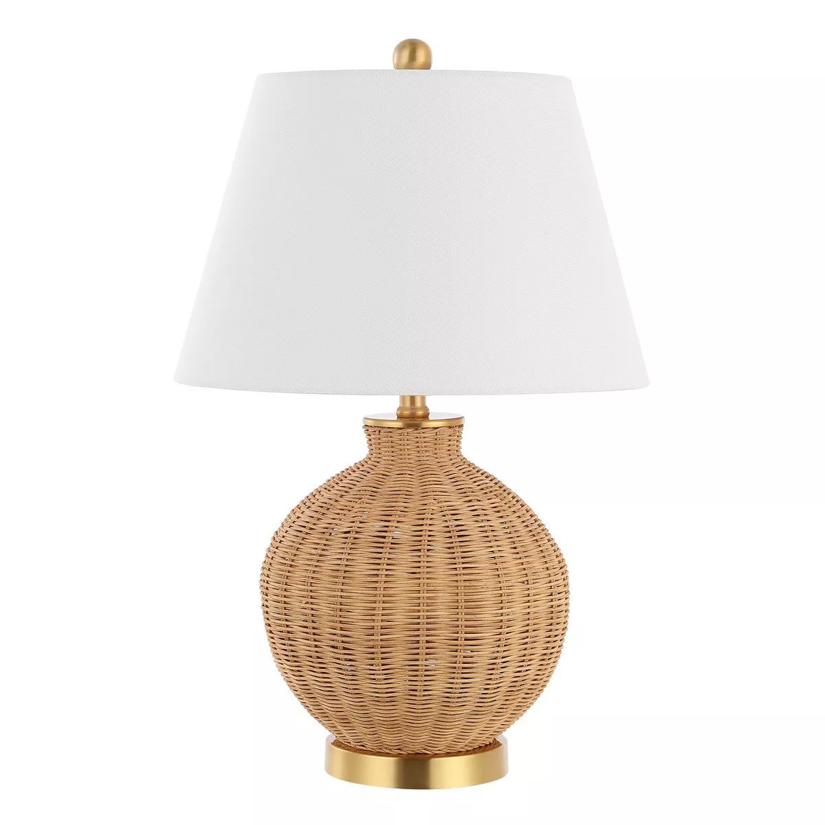 Nobuo 23 Inch Table Lamp - Natural/Brass - Safavieh. | Target