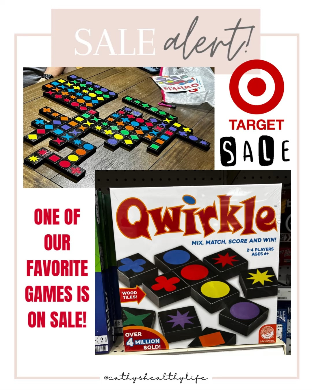 We LOVE Qwirkle! Fun for 2 players or the family. 🥰

#target #games # family fun

#LTKunder50 #LTKfamily #LTKsalealert