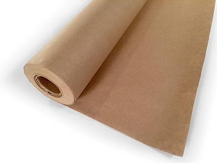 Note Card Cafe Brown Kraft Paper Jumbo Roll | 30 x 1200 in (100ft) | Biodegradable | Great for Cr... | Amazon (US)