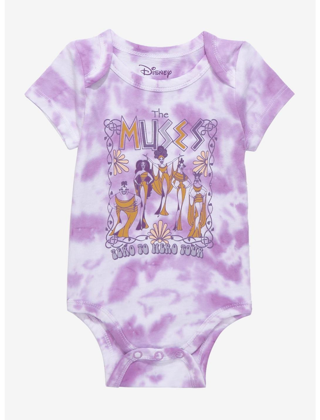 Our Universe Disney Hercules The Muses Zero to Hero Tour Tie-Dye Infant One-Piece - BoxLunch Excl... | BoxLunch