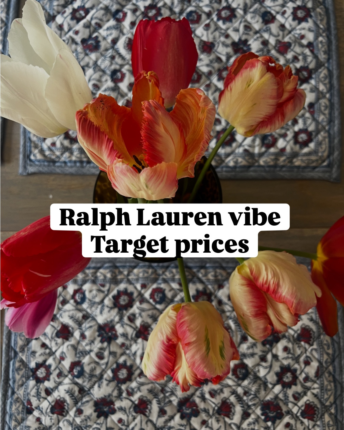 Ralph Lauren vibes
Target prices! 


#LTKOver40 #LTKdayinmylife #LTKHome