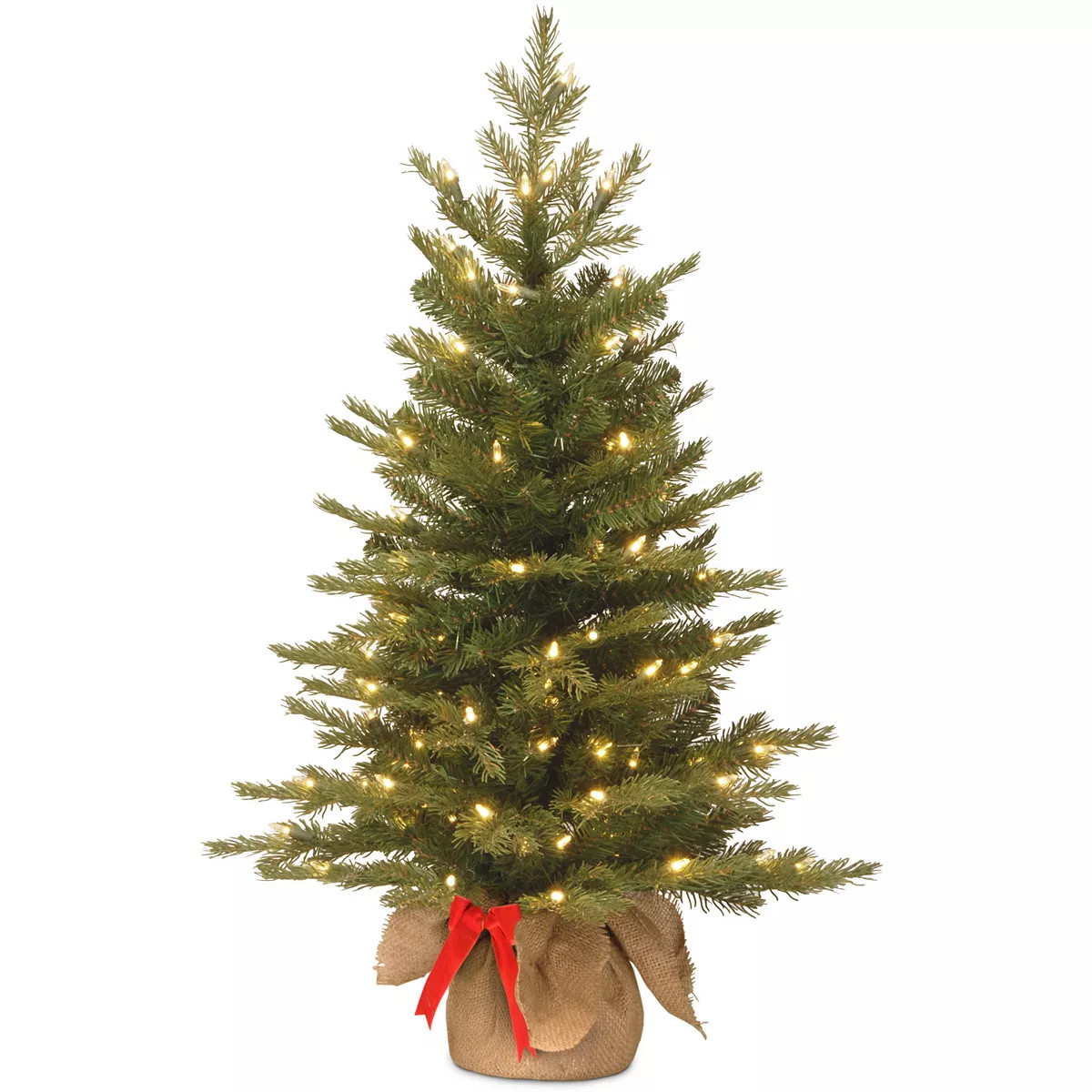 National Tree Company 3-ft. Pre-Lit Artificial Nordic Spruce Christmas Tree | Kohl's
