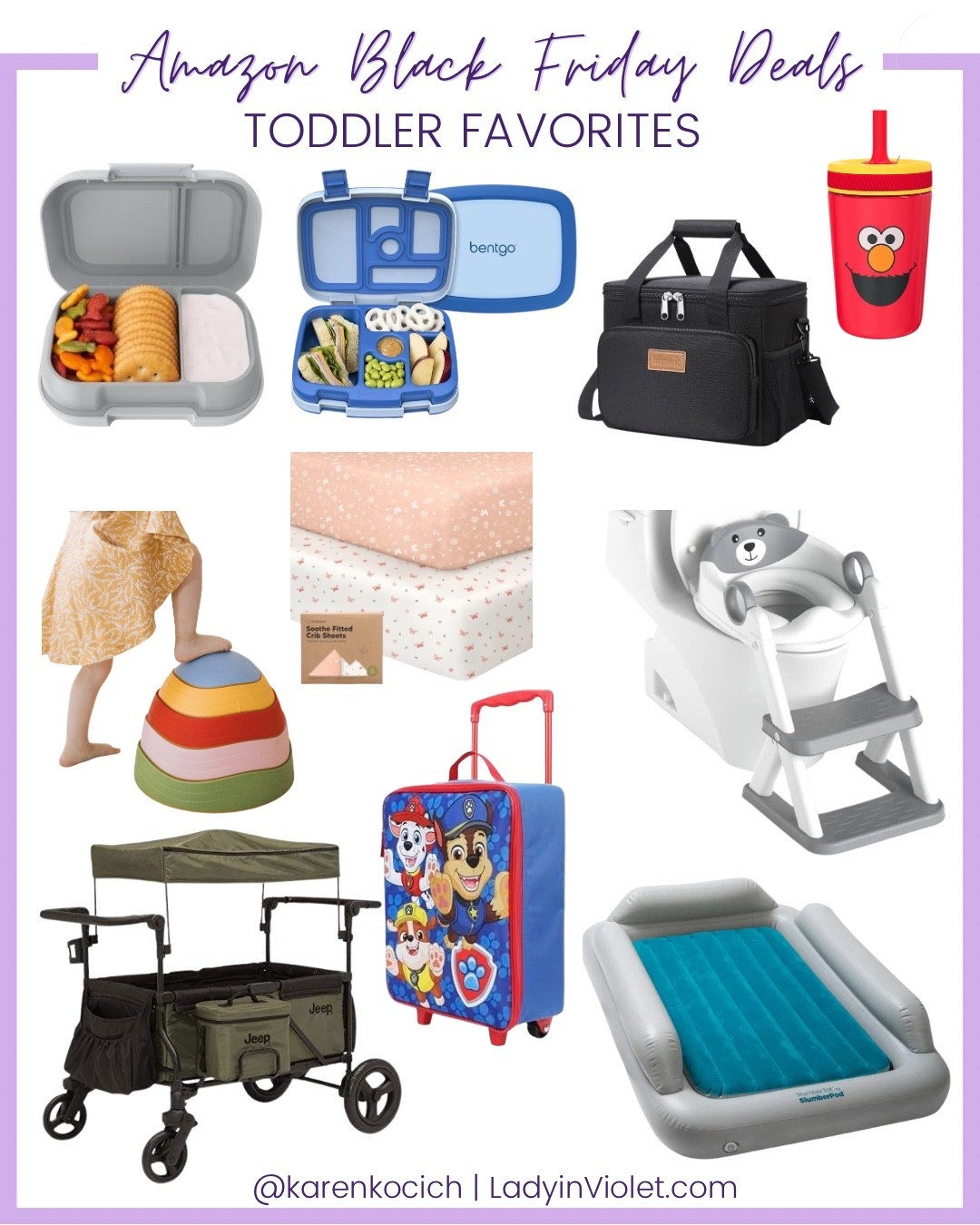 Amazon Black Friday Toddler Must Haves

Rounding up the best Amazon Black Friday toddler deals you don’t want to miss. These toddler must haves are all majorly marked down and perfect for everyday use, travel, and Christmas gift ideas for kids and toddlers.

• Best toddler lunch boxes – leak-proof, durable, and all on Black Friday sale, we have the blue one!
• Travel toddler bed – top travel essential + amazing price
• Lowest price on toddler wagon – best deal of the season
• Potty training seat – parent favorite + Black Friday markdown
• Paw Patrol suitcase – toddler-approved travel must have
• Toddler stepping stones – indoor play + great gift idea

All linked in my LTK under Amazon Black Friday sales for quick shopping! 


#LTKGiftGuide #LTKKids #LTKCyberWeek