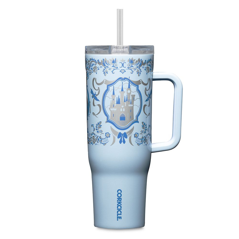 Cinderella Stainless Steel Cruiser Cup with Straw by Corkcicle Official shopDisney | Disney Store