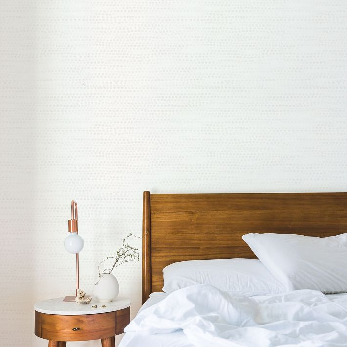 Moire Dots Peel & Stick Wallpaper | West Elm (US)