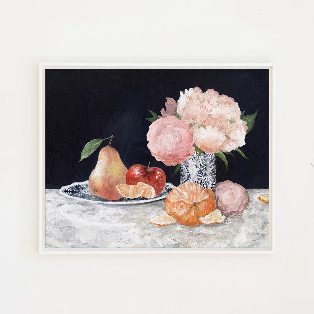 Fruit & Flowers Still Life | Lindsay Letters, LLC