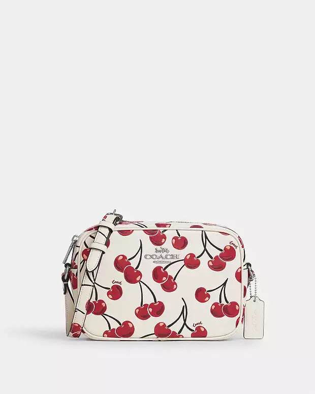 Jamie Camera Bag With Cherry Print | Coach Outlet CA