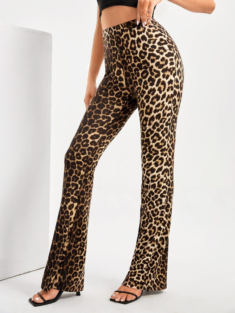 Nieuw
     
      SHEIN Tall Elegant Luipaard Dames broeken | SHEIN