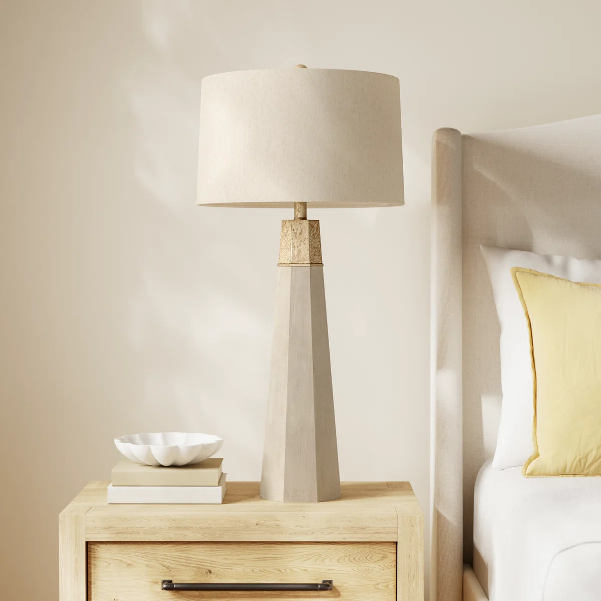 Corsica Cement Table Lamp | Wayfair North America