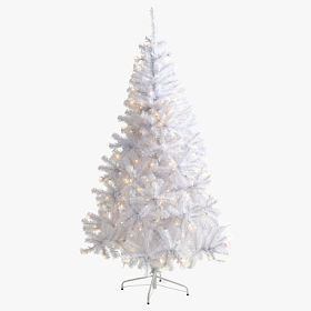 White Faux Christmas Tree (4'-6') | Pottery Barn Teen