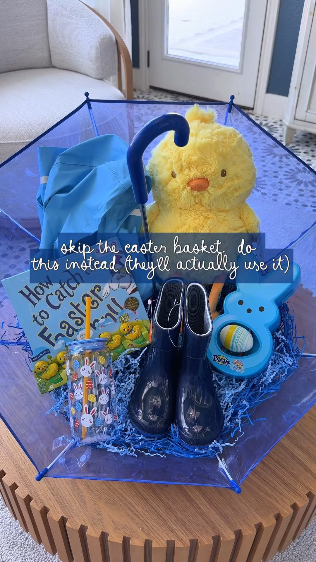 kids easter basket idea but make it practical 💙

using an umbrella as an easter basket and filling it with rain boots, a rain jacket, and spring essentials they’ll actually use is such a fun alternative this year

linked everything I used + similar options for girls too 💗💙


#LTKSaleAlert #LTKKids #LTKSeasonal