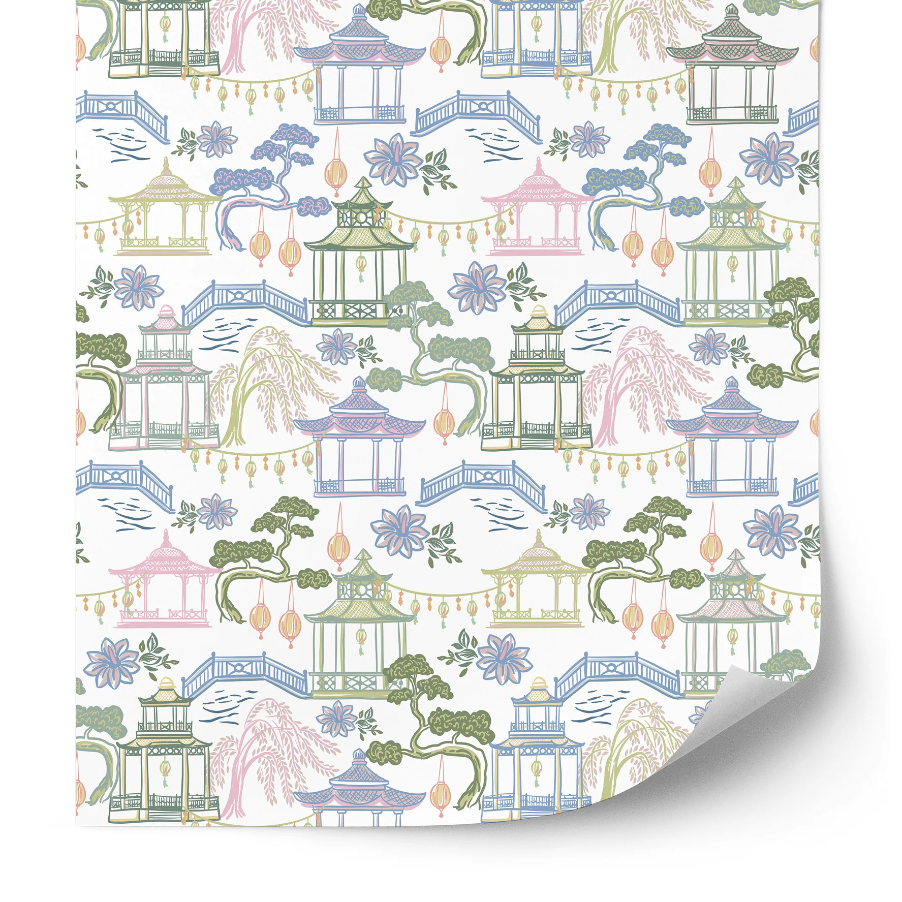 Garden District Wallpaper | Urban Garden Prints
