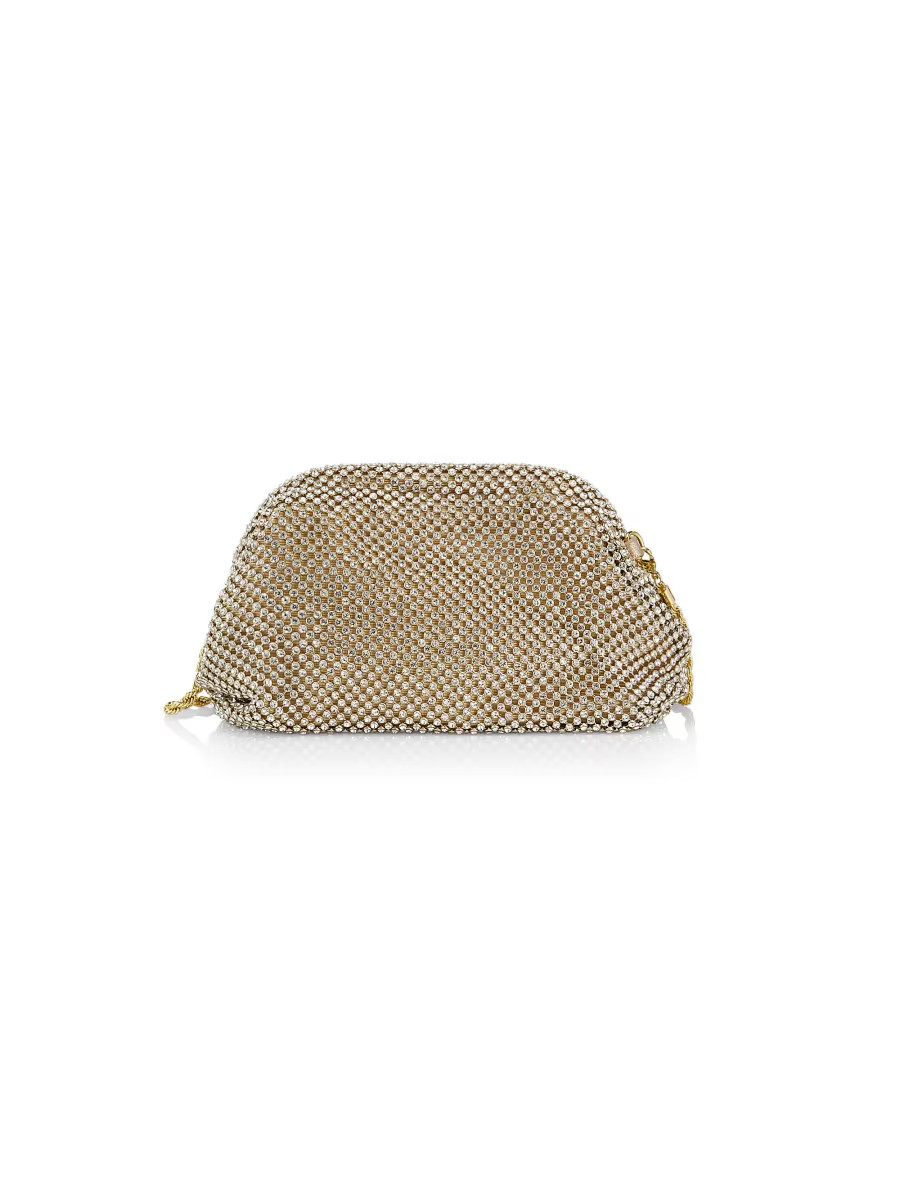 Doris Crystal Mesh Mini Frame Pouch | Saks Fifth Avenue