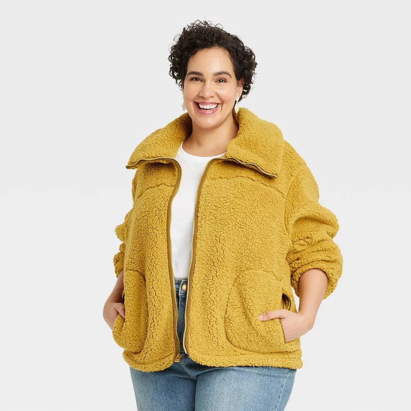 Women's Sherpa Anorak Jacket - Universal Thread™ | Target
