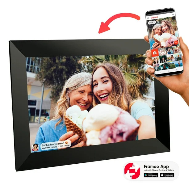Sylvania, 10 in. Wi-Fi Frameo APP Control Digital Cloud Picture Frame, SDPF1096 | Walmart (US)