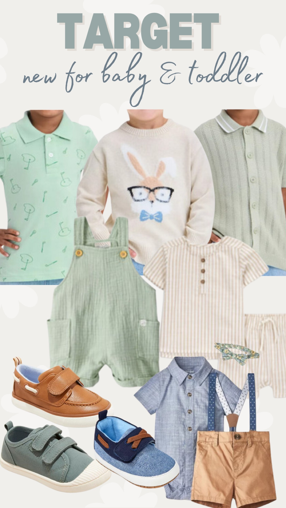 New for baby and toddler at Target!

THEBLOOMINGNEST spring boys toddler baby shoes sweater shirts Easter set 

#LTKBaby #LTKSeasonal #LTKKids