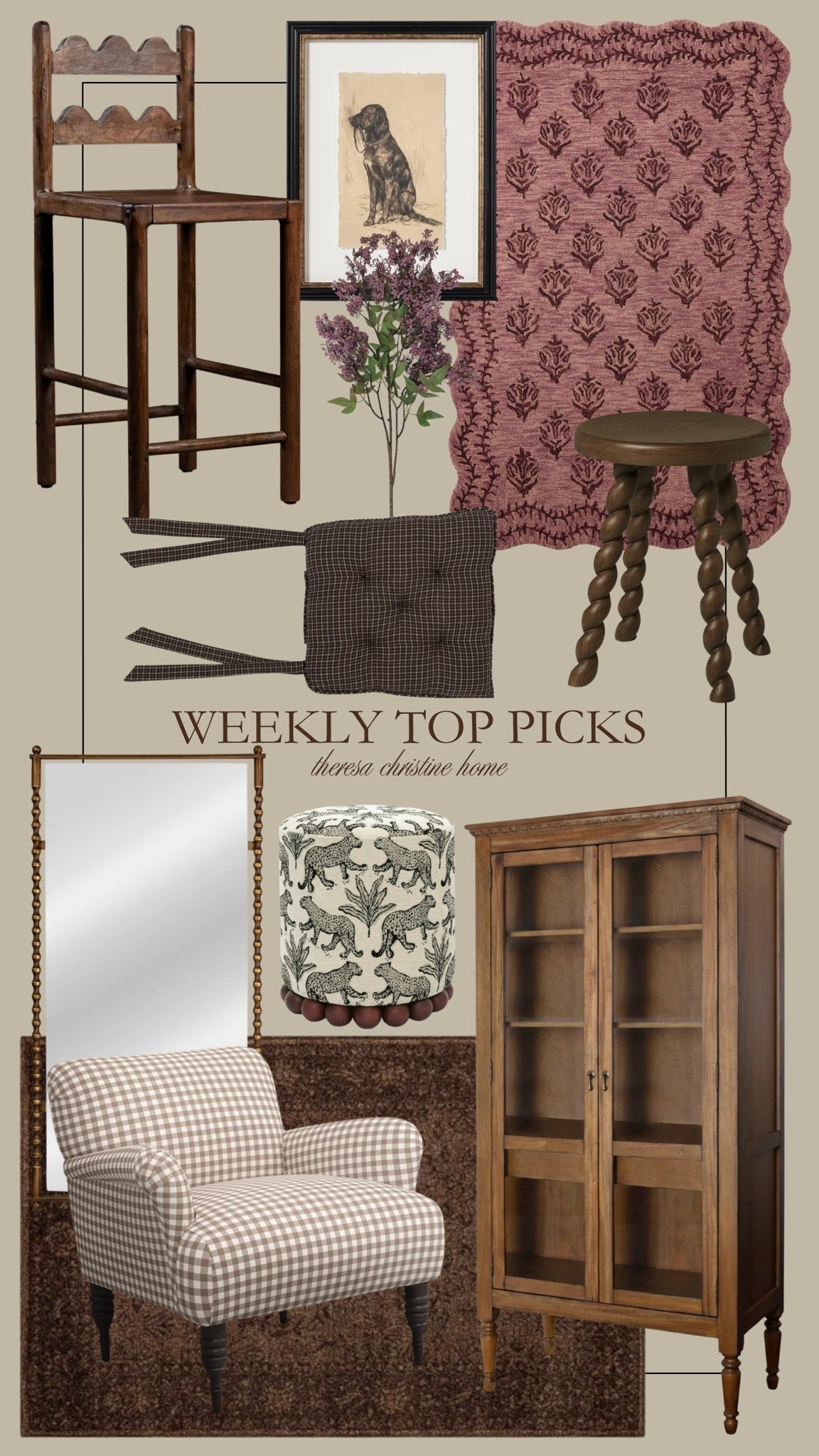 Last week’s top clicked, purchased, and follower favorites! 🤎🙌🏻 This glass hutch from Magnolia has been such a top favorite for a while now, and I’m so glad you all love it as much as I do! 😍