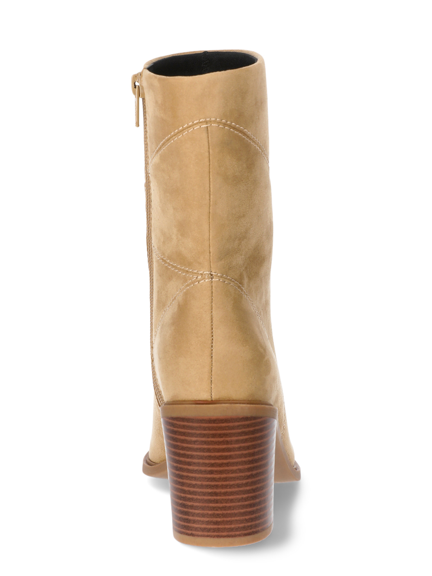 Time and Tru Women's Square Toe Dress Boots - Walmart.com | Walmart (US)